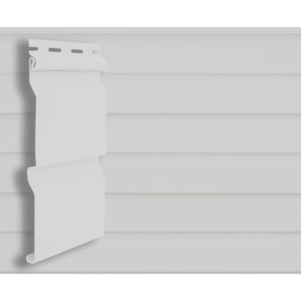 Сайдинг виниловый ARTENS Брус 3 м Белый 0.609 м² STLM-2031138