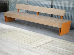 mmcité1 Скамья со спинкой Blocq