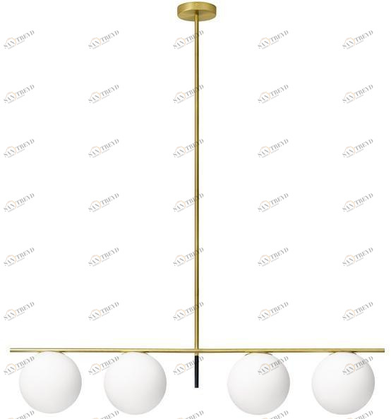 Miloox Подвесной светильник из опалового стекла и металла Jugen 1744.68 - 1744.204