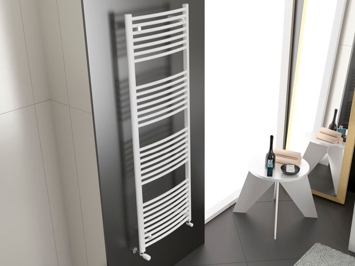 Настенный полотенцесушитель из углеродистой стали с горячей водой Cordivari Лиза ARCH-00113765