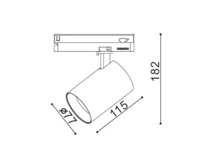 Алюминиевое светодиодное освещение 247LAB Twentyfour7 ARCH-00048552 - Вид №2