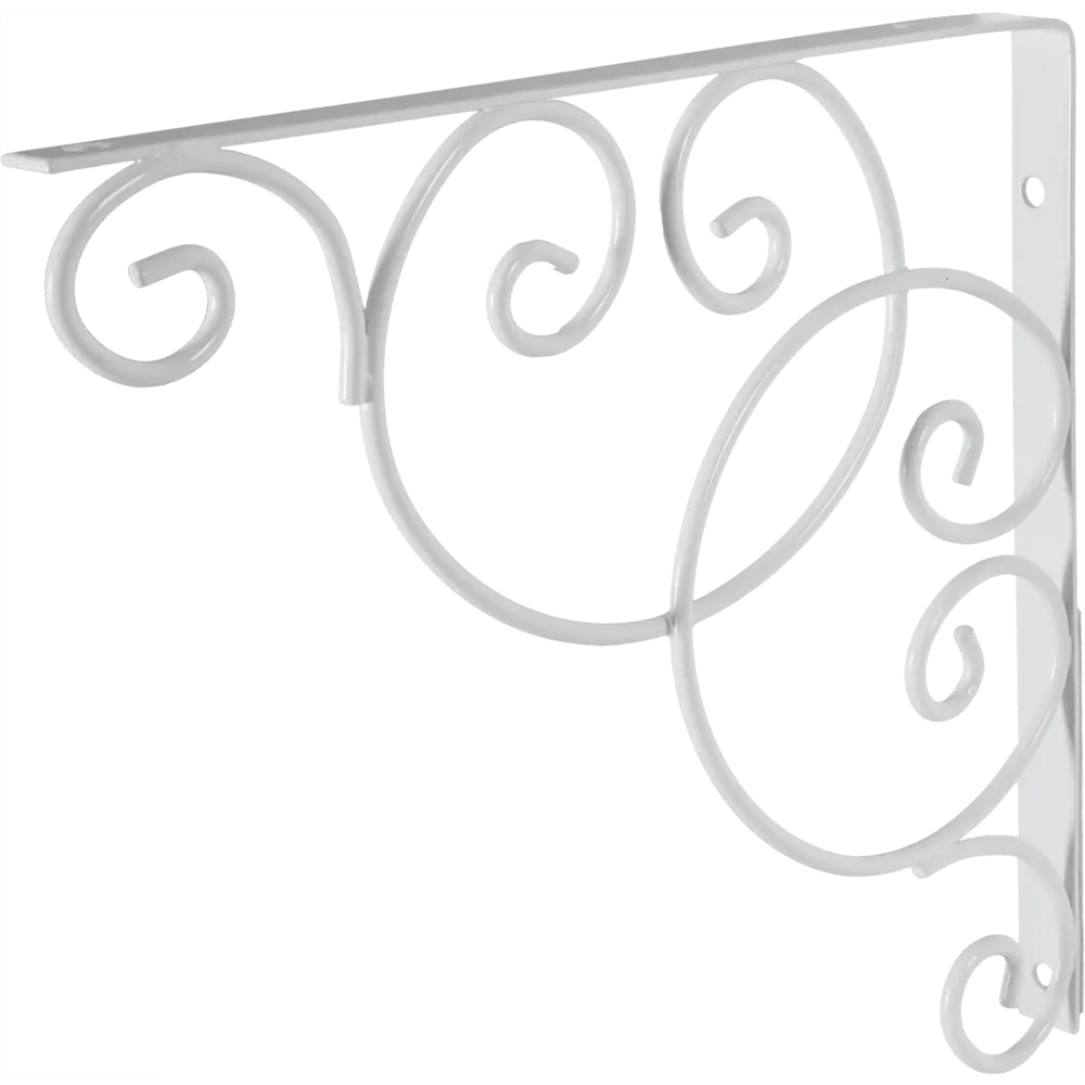 Кронштейн LARVIJ Фиорэ для полок и стеллажей 20×20 см 82521843 STLM-0029070