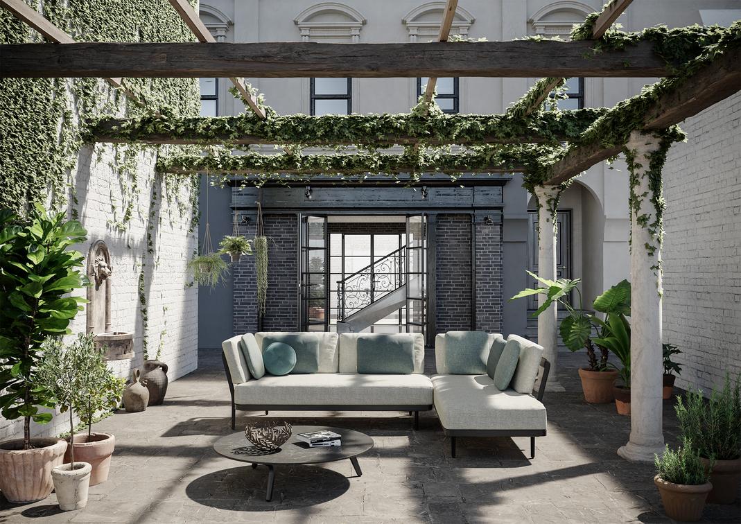 MNST288 Concept 7 кремень teak Manutti Flex - Вид №1