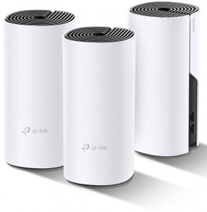 Deco P9(3-Pack) Ac1200 hybrid mesh wi-fi system, support av1000 powerline, 2 giga rj-45 TP-Link
