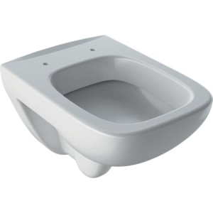 206145000 Подвесной унитаз вертикальный смыв Geberit Renova Compact Square, с укороченным вылетом Geberit