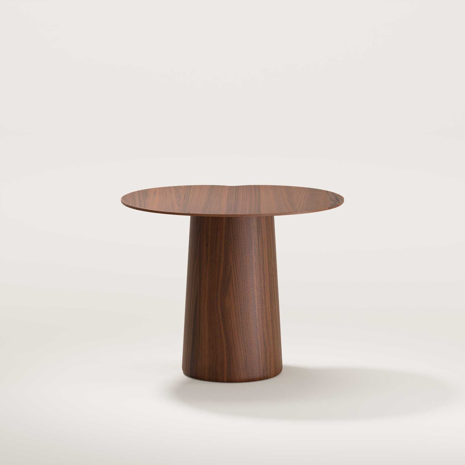 Деревянный овальный высокий журнальный столик Wewood якорь ARCH-00077687 - Вид №5