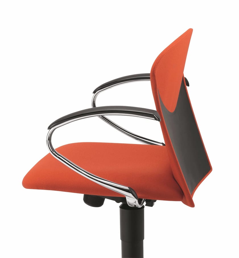 Офисное кресло из ткани с колесами и подлокотниками с 5 спицами TALIN Vulcan ARCH-00137708