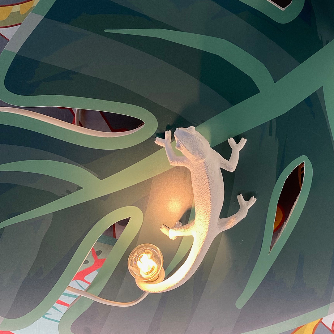 Seletti 14662 Chameleon Going up светильник настенно-потолочный 120116 - Вид №3