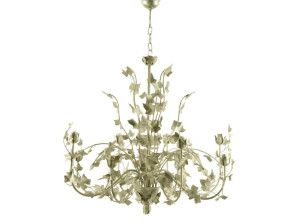 Металлическая люстра ручной работы