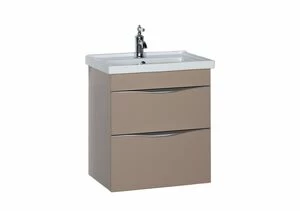 Тумба с раковиной Aquanet Эвора 60 капучино