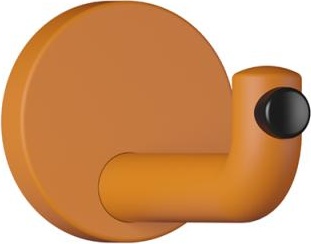 477.90B035 Крюк с дверным буфером HEWI Edition matt | Polyamid  - Вид №14