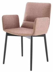 Ligne Roset Мягкое кресло со съемным чехлом из ткани с подлокотниками  10262903