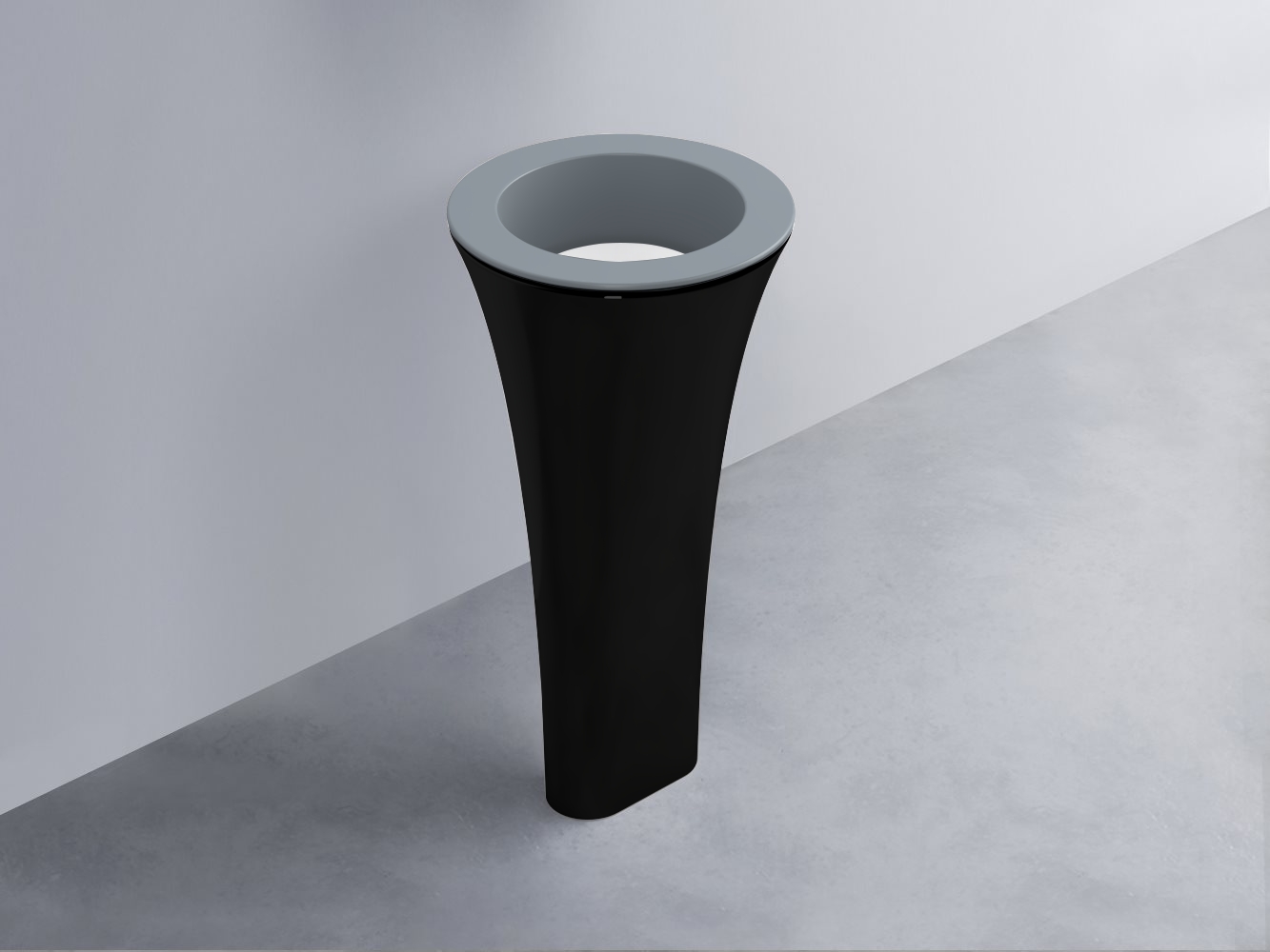 AMLA45-BR+AMPILT-BL+AMCOLT-N Раковина Amedeo Tondo отдельностоящая cielo Enjoy + Amedeo Ceramica Cielo