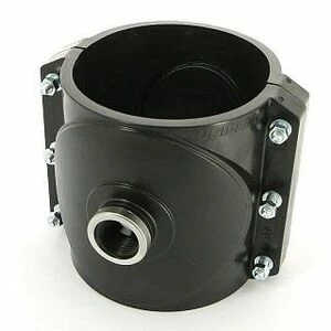 Врезка монтажная 160 x 1 1/4" ВР, 6 болтов, для труб ПНД UNIDELTA