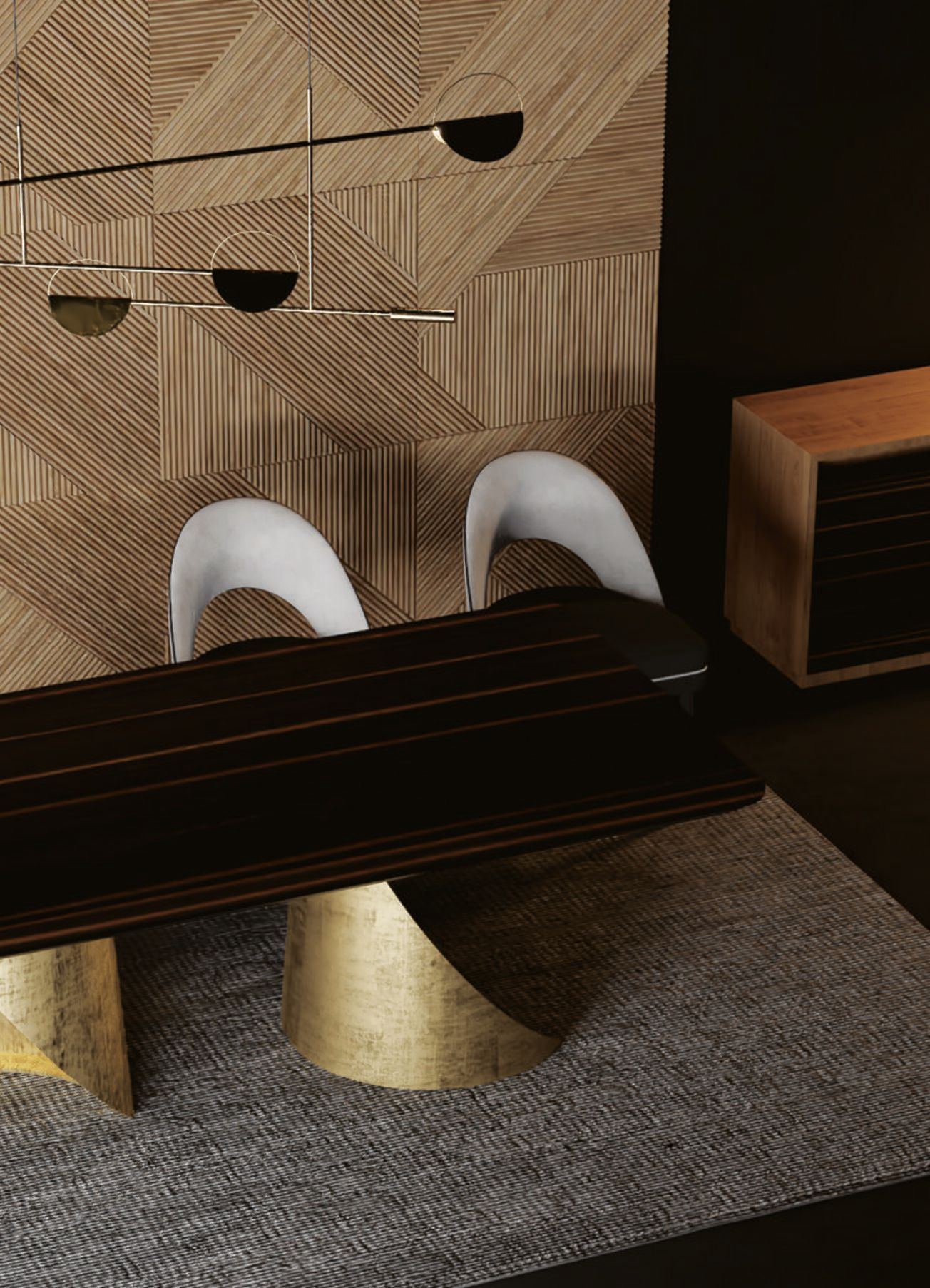 Прямоугольный стеклянный стол CASA +39 ENCORE Italia ARCH-00103464 - Вид №1