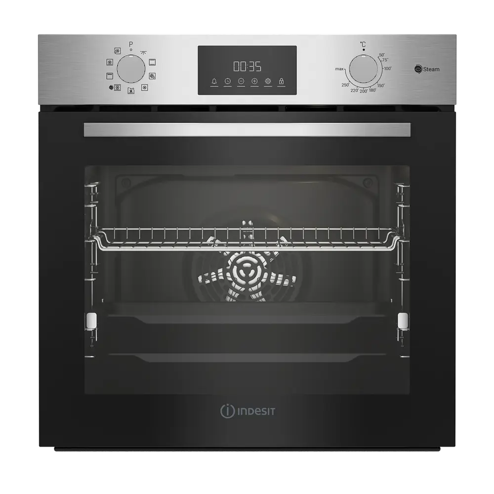 Электрический Духовой Шкаф Indesit Ifse 3841 J Ix 59.4x59.5 См Конвекция Цвет Нержавеющая Сталь STLM-2166192 - Вид №1