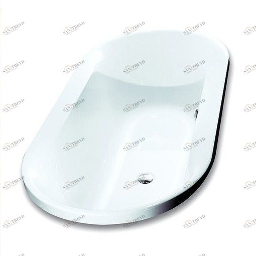 Ванна встраиваемая SPECTRA 180х80 см с аэромассажной системой Deluxe HOESCH 6481