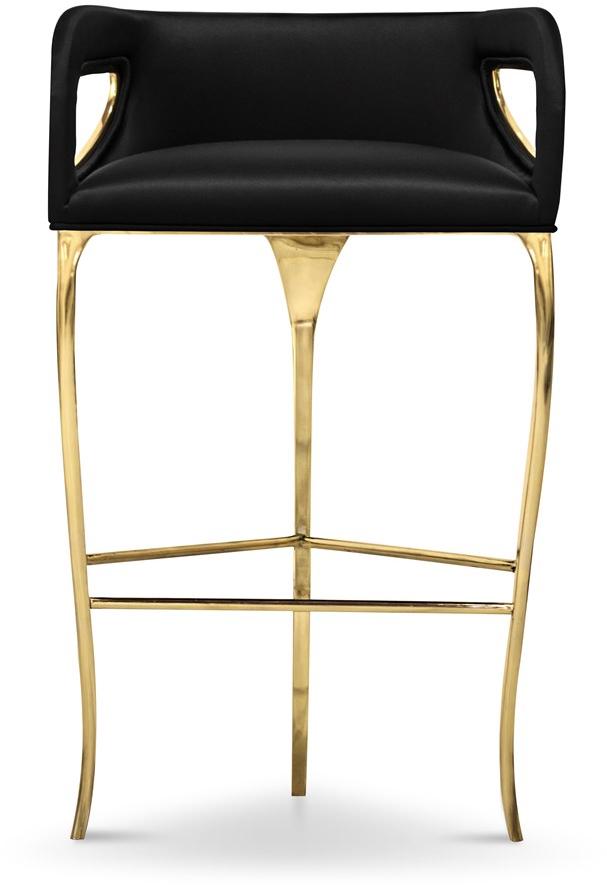 KOKET Табурет из ткани со спинкой Chandra sun-id-1361279 - Вид №1