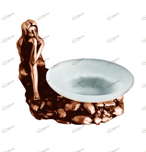 Мыльница настольная ART&MAX JUNO AM-B-0071C-C