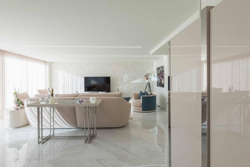 Stylish Club Прямоугольная консоль из нержавеющей стали и дерева Vector Scf.vt01 - Вид №2