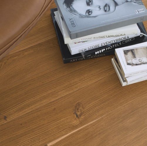 Инженерная доска Boen Finesse Honey Rustic Дуб Рустик с брашью (Текстурированная) 1350х135 мм 2100400033 - Вид №6