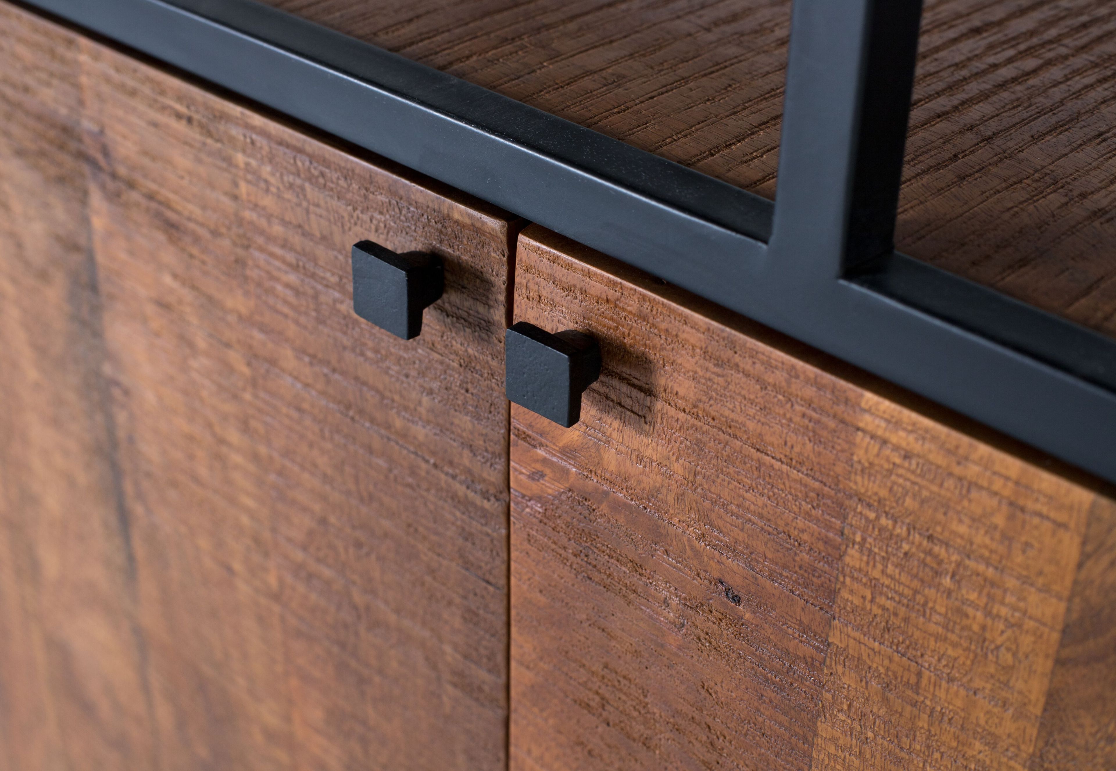 Отдельно стоящий книжный шкаф из манго Giner y Colomer 1725 ARCH-00131602 - Вид №3