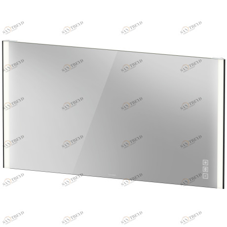 XV70460B2B2 Зеркало с подсветкой, версия "Icon" Серии/XViu #XV7046 1420 x 40 мм Black Matt Duravit