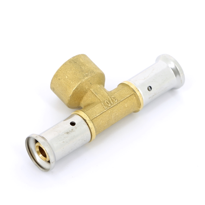 Тройник ВР пресс HENCO 16x1/2"x16 13P160416 - Вид №2