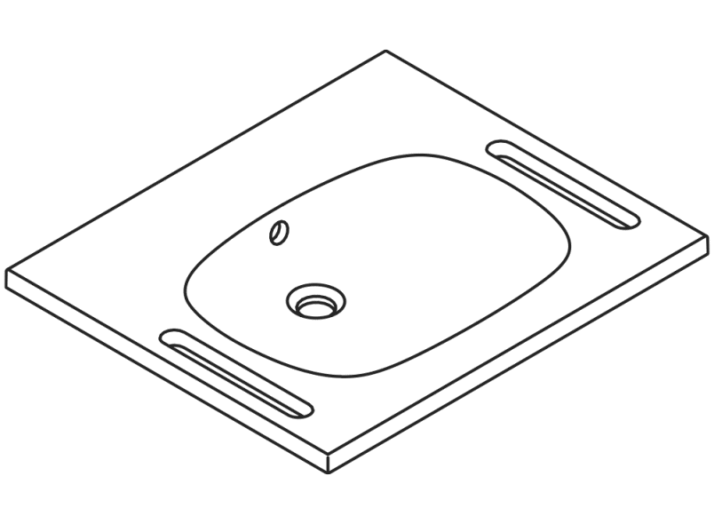 M40.11.502 суета сует HEWI Waschtische  - Вид №2