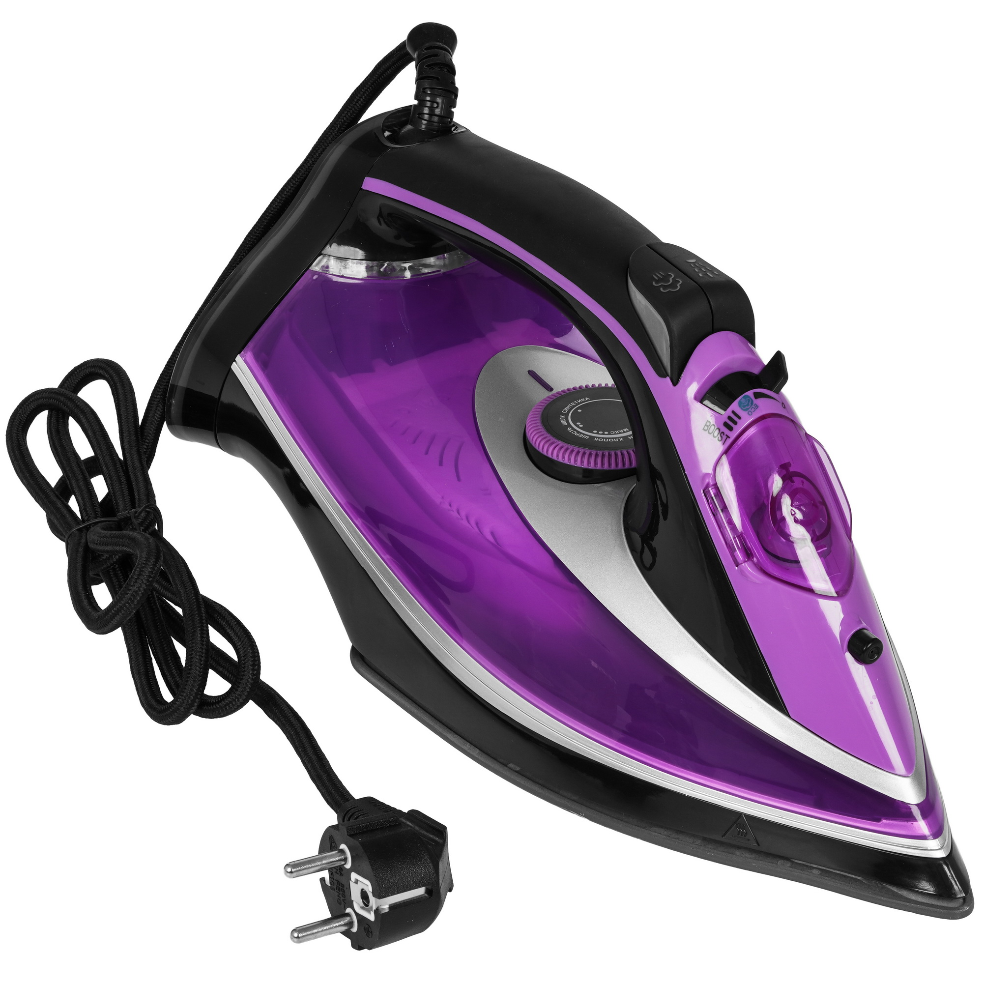 9912316 Утюг Endever Delta-222 фиолетовый STDN-0077884 - Вид №5