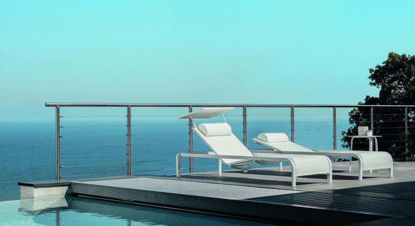 Talenti Садовый шезлонг штабелируемый из ткани Milo Mloalulet - Вид №3