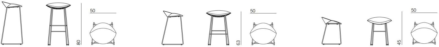 Montis Стул с обивкой Mick sun-id-1361333 - Вид №3