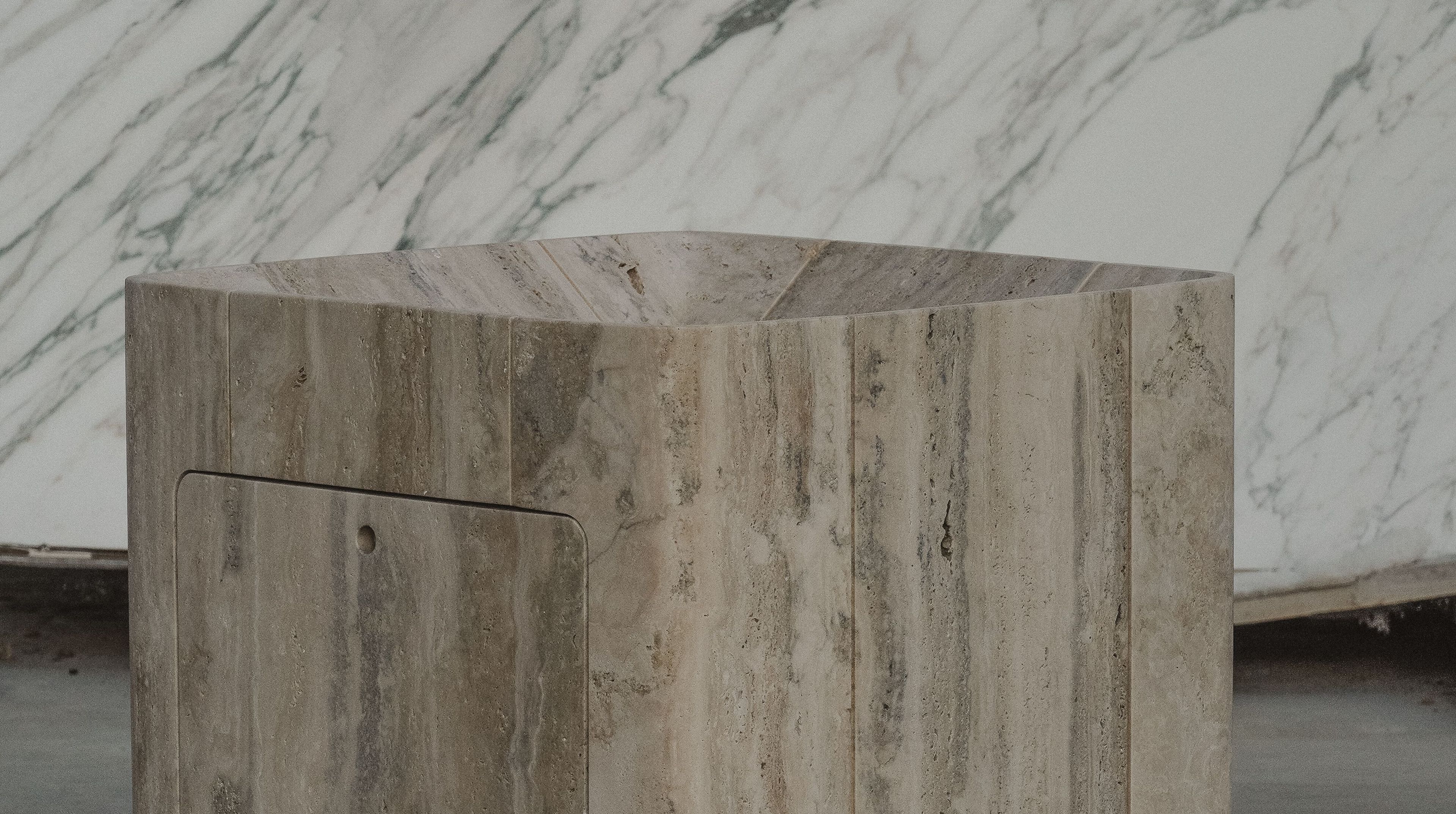 Биоэтанольный мраморный камин Maami Home ESSENTIA LARGE ARCH-00018921 - Вид №2