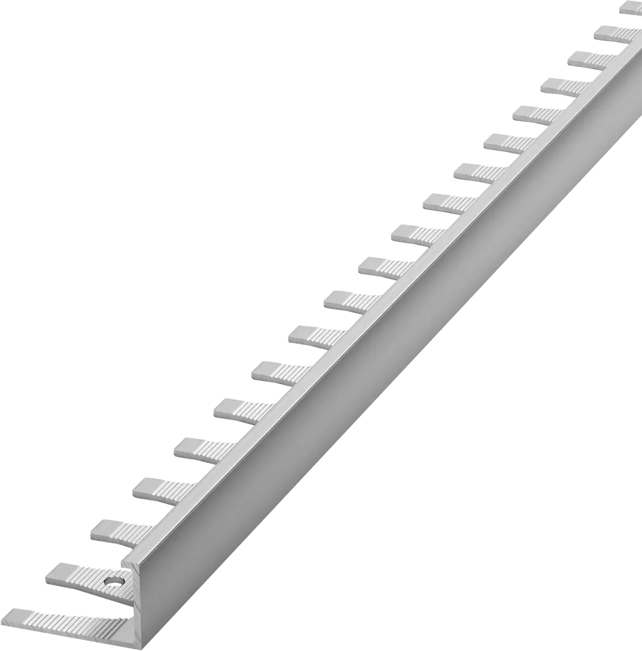 ALPROFI Окантовочный профиль для плитки сатинированный алюминиевый 84317796