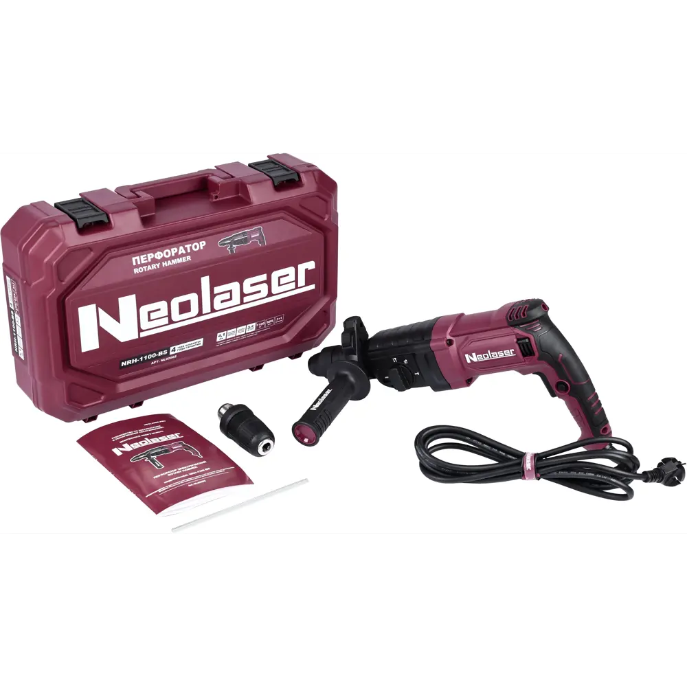 Сетевой перфоратор Neolaser NRH-1100-BS с энергией удара 4.1 Дж 89417237 STLM-1571779 - Вид №1