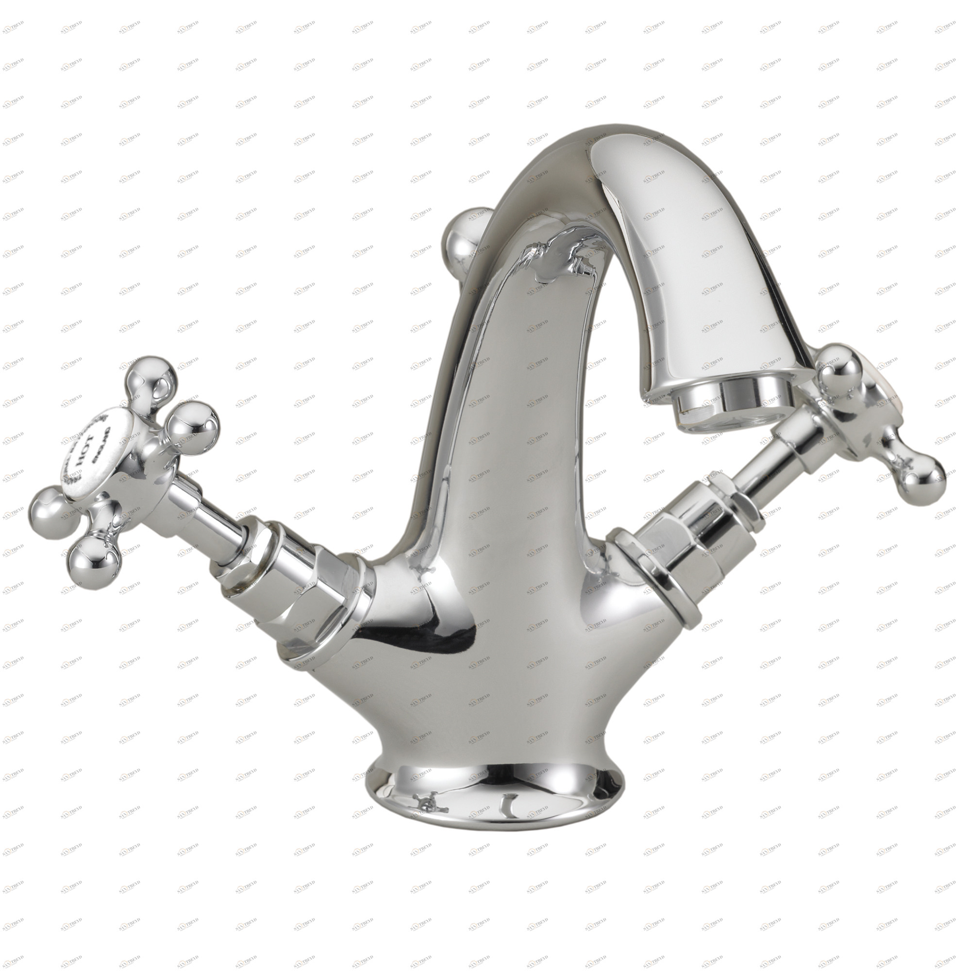 Traditional bathrooms Однорычажный смеситель для умывальника LONDON Tb412.614.nk