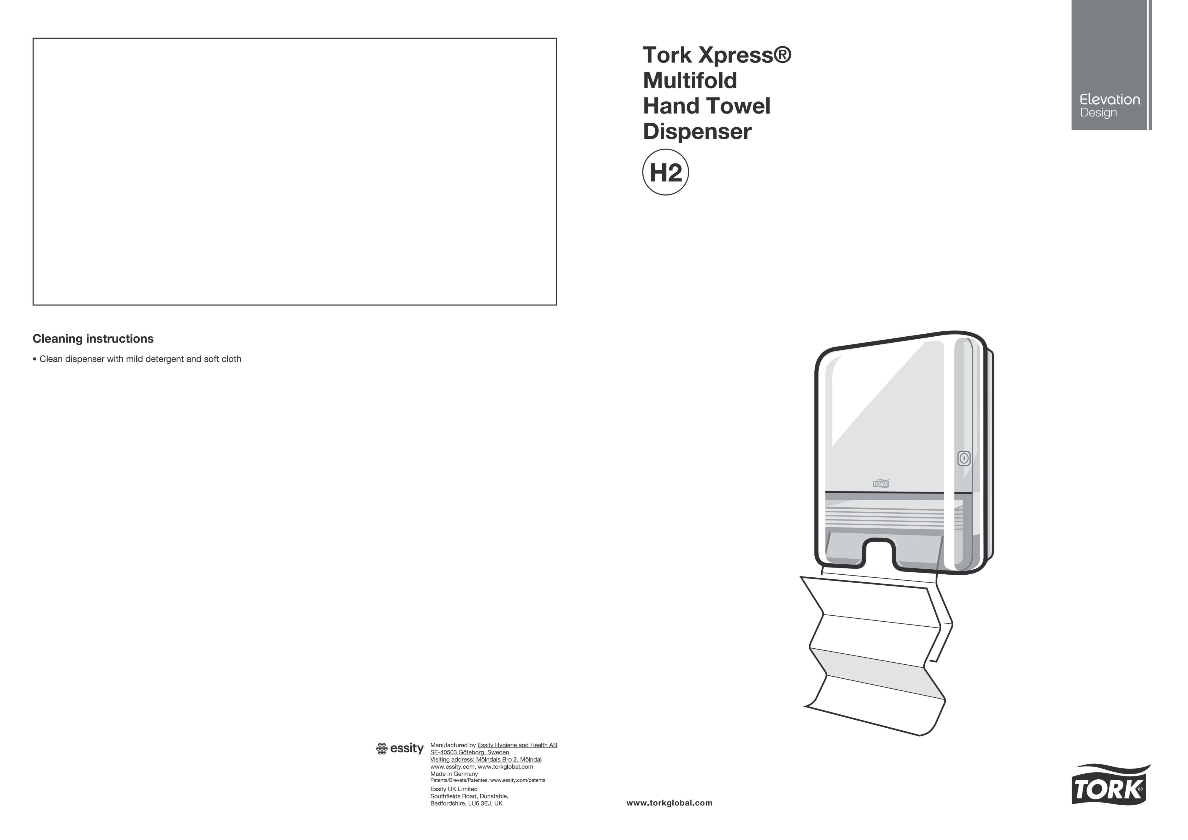 55200838 Многоскладной диспенсер для полотенец Xpress® в многопанельном сгибе Tork  - Вид №3