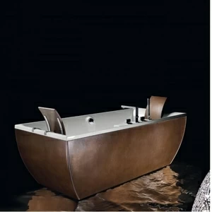 Ванна приставная Kali Metal Bronze 180 см