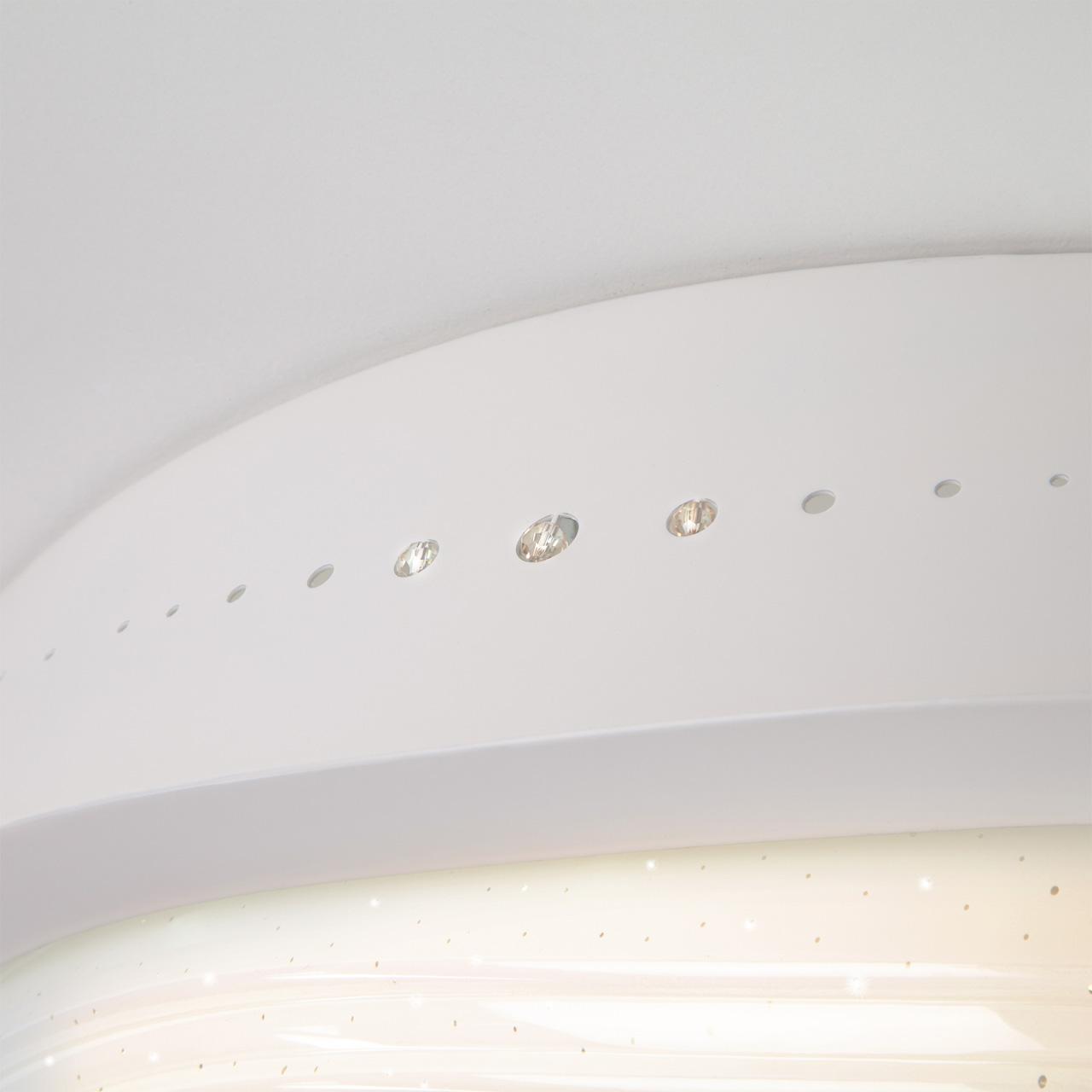 Потолочный светодиодный светильник Eurosvet Shine 40011/1 LED белый EUROSVET SHINE 202709 Белый  - Вид №2