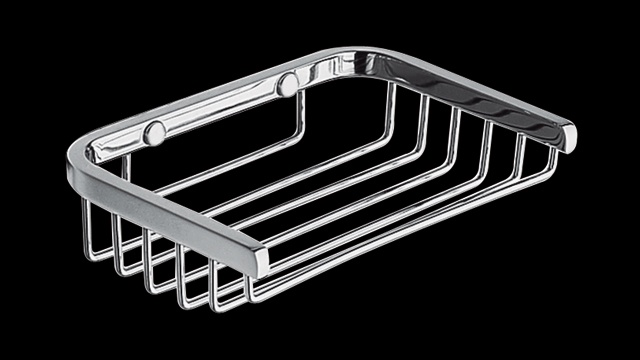 GH126 Мыльница в ванную, подвесная, сетчатая, латунная bagno&associati Complementi Bagno & Associati