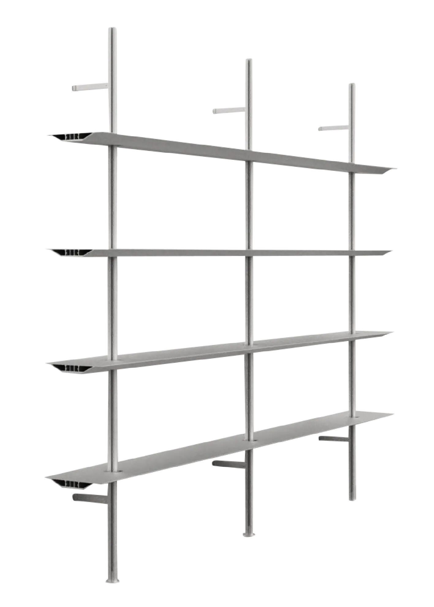 Алюминиевый настенный книжный шкаф BD Barcelona Aluminium ARCH-00134289