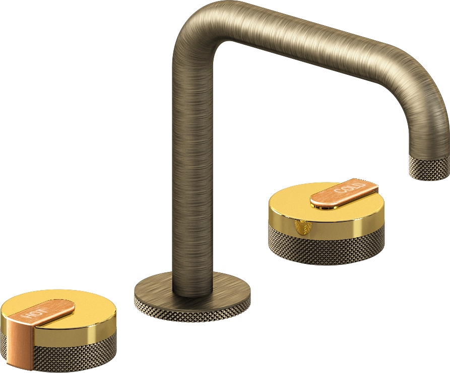 E-11511-R1AU-L1BRG-VBB Смеситель для умывальника на 3 отвертия GRAFF MOD+