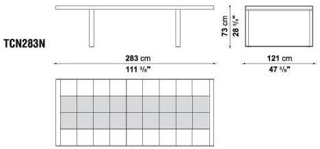 B&B Italia Outdoor Садовый стол со столешницей из керамогранита Canasta sun-id-1459490 - Вид №8