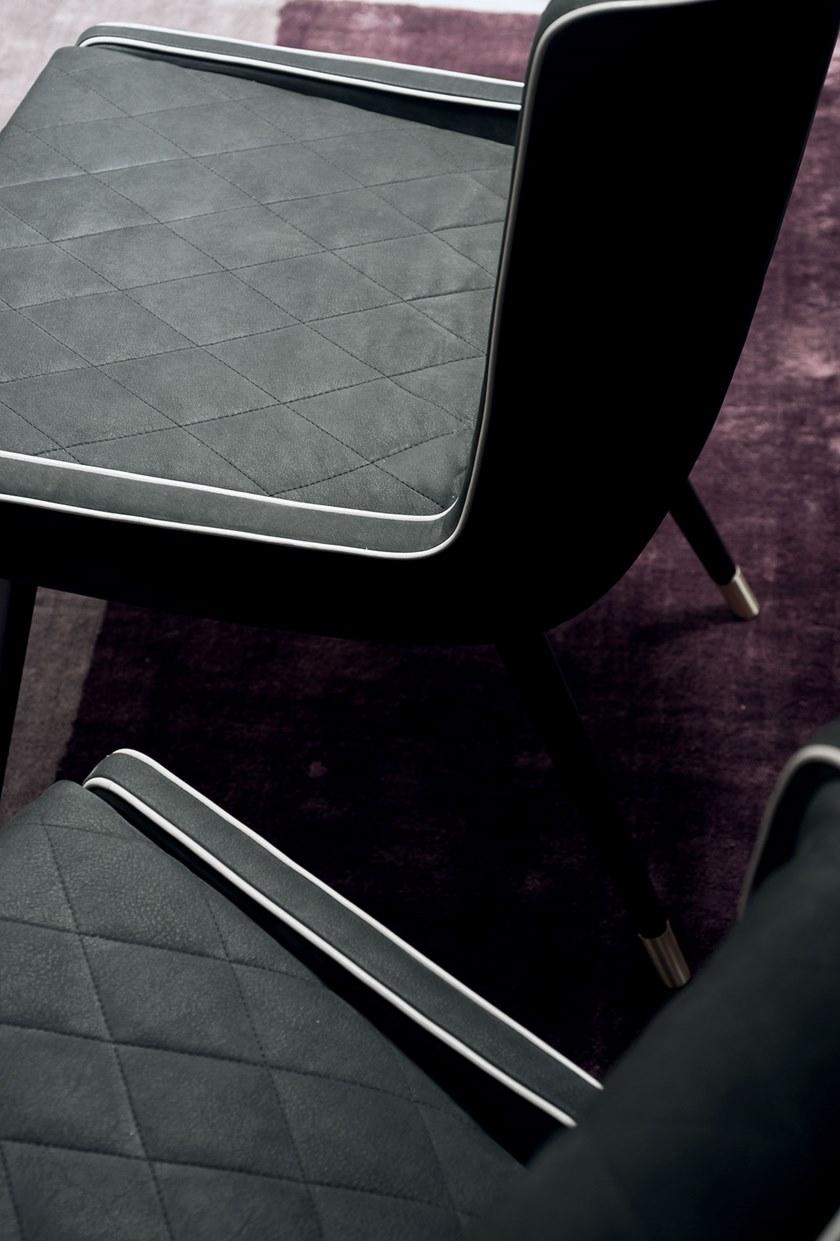 BAXTER Мягкое кожаное кресло Dolly sun-id-1415218 - Вид №2