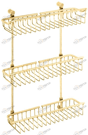 Решетка большая MIGLIORE Complementi ML.COM.DO-50.703 - золото ML.COM-50.703.DO