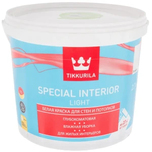 Краска Tikkurila Special Interior Light база A 2.7 л
