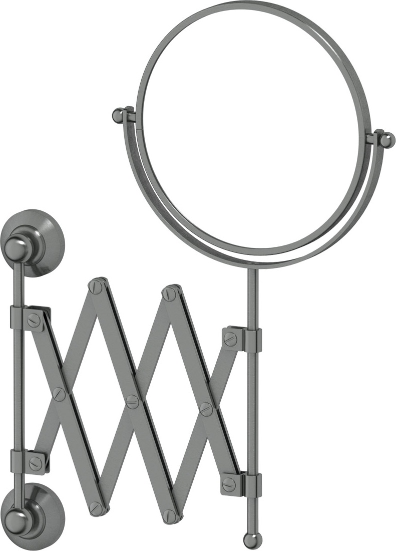 STI 420 Косметическое зеркало двустороннее x2 3SC STILMAR ANTIQUE SILVER Treesseci 3SC