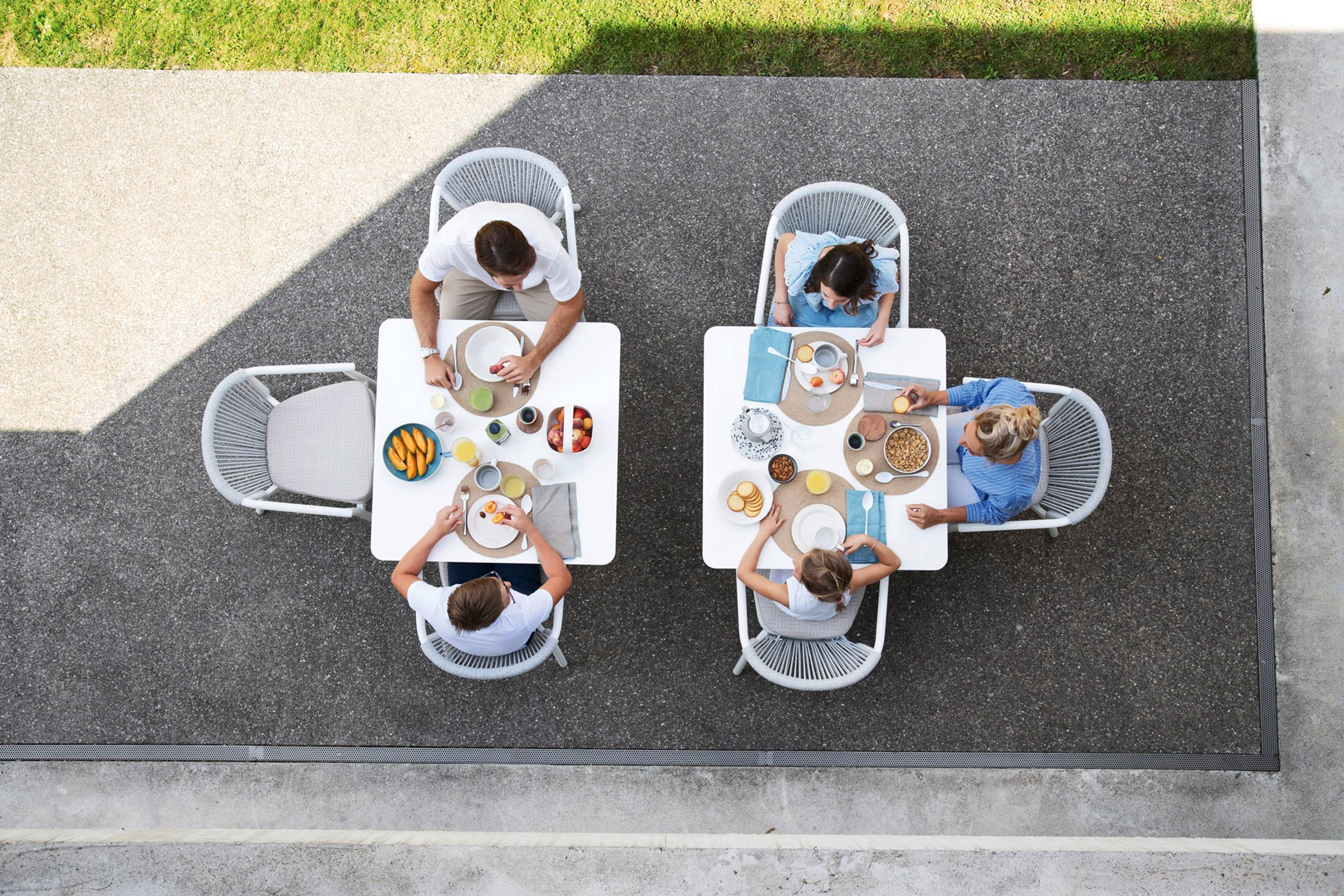 Алюминиевый стул с порошковым покрытием с подлокотниками Varaschin Smart ARCH-00104002 - Вид №2