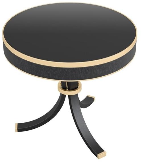 FRATO Круглый деревянный журнальный столик  Ffu260020aay  - Вид №1