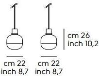 Midj Подвесной светильник из дутого стекла с отраженным светом Ghost sun-id-1358346 - Вид №2